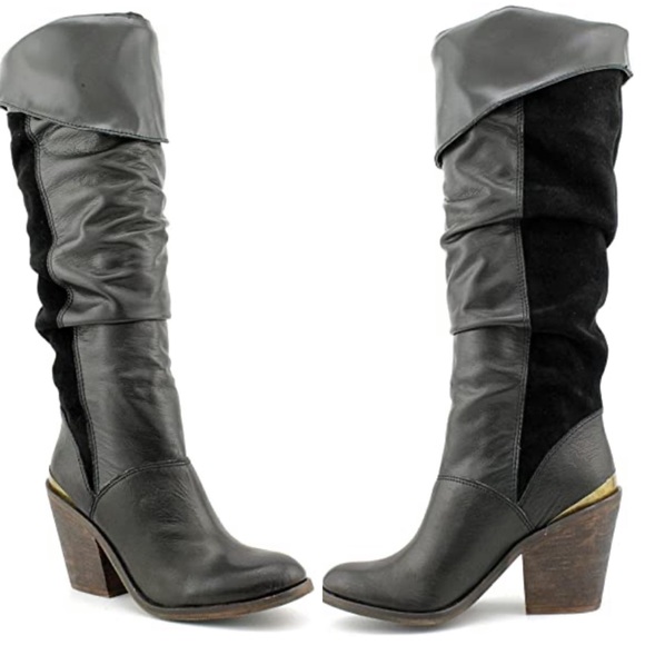 lucky brand boots knee high